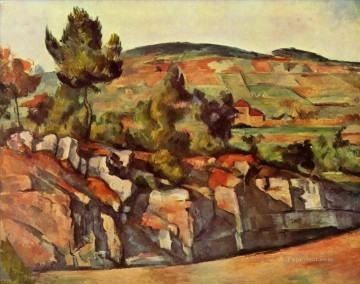  mountains Painting - Mountains in Provence Paul Cezanne